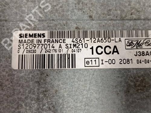 Engine control unit (ECU) FORD FIESTA V (JH_, JD_) 1.4 16V | BP7092912M57 