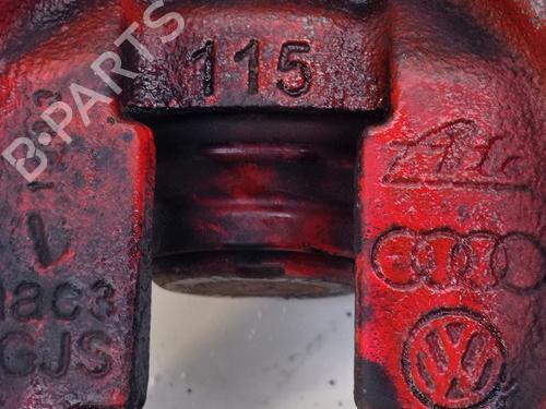 Left rear brake caliper VW GOLF VII Variant (BA5, BV5) 2.0 GTD | BP30472649M107 