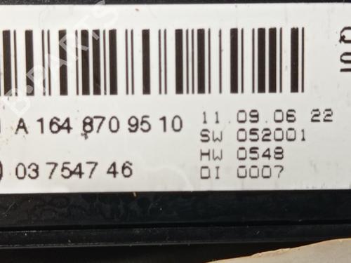 Warning switch MERCEDES-BENZ M-CLASS (W164)  | BP7093831I22 