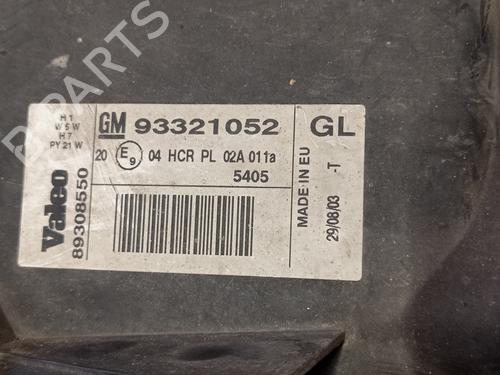 Left headlight OPEL MERIVA A MPV (X03) 1.3 CDTI (E75) | BP19044920C28 