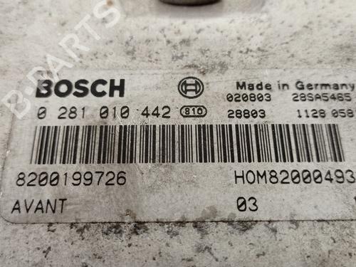 Engine control unit (ECU) RENAULT MEGANE I (BA0/1_) 1.9 dTi (BA08, BA0N) | BP7092705M57 