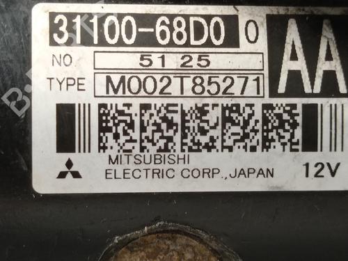 Starter SUZUKI GRAND VITARA I (FT, HT) 2.0 HDI 110 16V 4x4 (SQ420D, TD83V) | BP8918237M8 