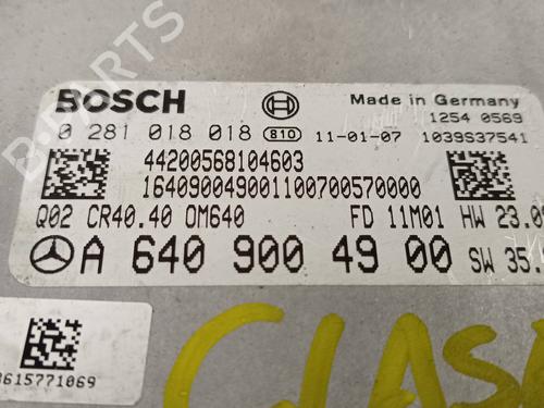Engine control unit (ECU) MERCEDES-BENZ B-CLASS Sports Tourer (W245) B 180 CDI (245.207) | BP7093066M57 