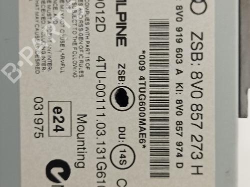 Electronic module AUDI A3 Sportback (8VA, 8VF)  | BP8378064M83 