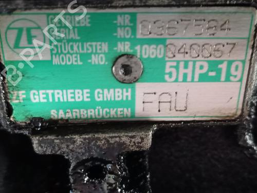 Used Gearbox AUDI A6 C5 (4B2) 2.5 TDI (180 hp) 18264346