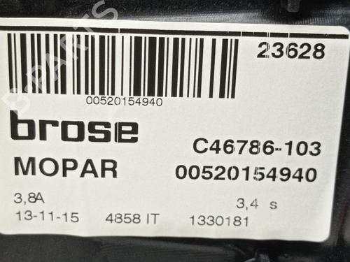 Front right window mechanism JEEP RENEGADE SUV (BU, B1, BV) 1.6 CRD | BP30326103C23