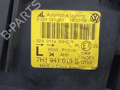 Left headlight VW TRANSPORTER T5 Van (7HA, 7HH, 7EA, 7EH) 2.5 TDI | BP31191256C28