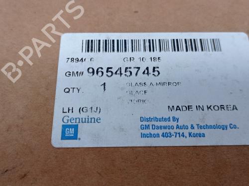 Left mirror glass CHEVROLET LACETTI (J200)  | BP15906617C148 