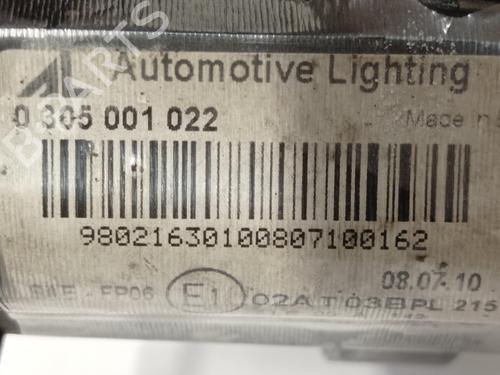 Left front fog light MINI MINI COUNTRYMAN (R60) [2010-2016]null 0305001022  | 0305001022  | 0305001022 | 0305001022 |