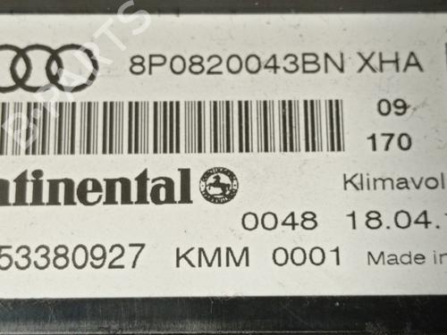 Climate control AUDI A3 Sportback (8PA) 1.6 TDI | BP24363139I5 