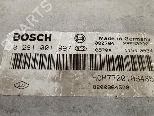 Engine control unit (ECU) RENAULT LAGUNA I (B56_, 556_)  | BP7092763M57 
