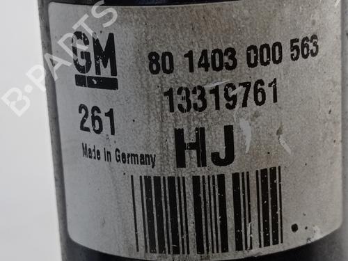 Left rear shock absorber OPEL INSIGNIA A (G09)  | BP24621737M18 