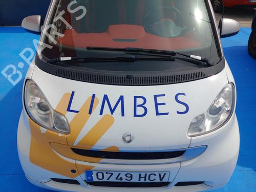 Hood SMART FORTWO Coupe (451) 1.0 (451.331, 451.380) | BP18267699C1 