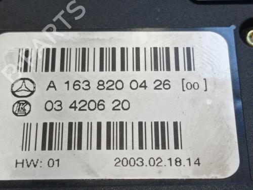 Climate control MERCEDES-BENZ M-CLASS (W163) ML 400 CDI (163.128) | BP9769737I5 