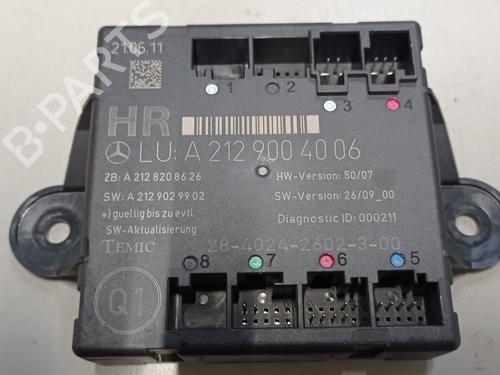 Used Electronic module MERCEDES-BENZ C-CLASS (W204) C 220 CDI (204.008) (170 hp) 16238884