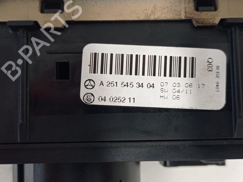 Headlight switch MERCEDES-BENZ R-CLASS (W251, V251) R 300 CDI (251.021, 251.121, 251.026, 251.126) | BP7439231I24 