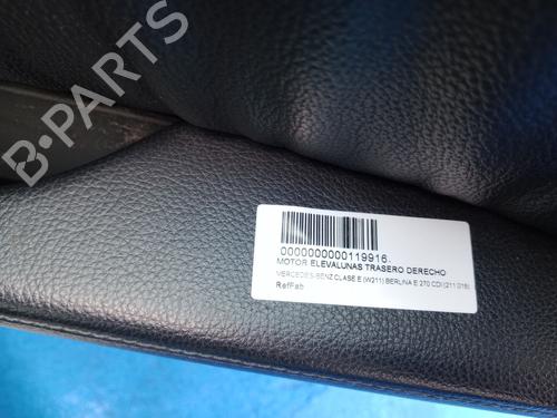 Used Rear right window mechanism MERCEDES-BENZ E-CLASS T-Model (S211) E 270 T CDI (211.216) (177 hp) 20937485