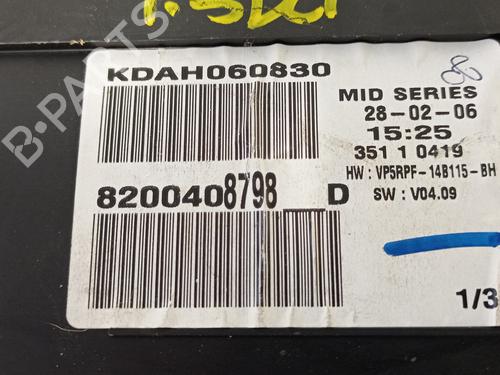 Instrument cluster RENAULT MEGANE II (BM0/1_, CM0/1_)  | BP7093400C47 