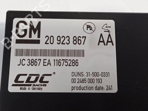 Electronic module OPEL INSIGNIA A (G09)  | BP8170156M83 