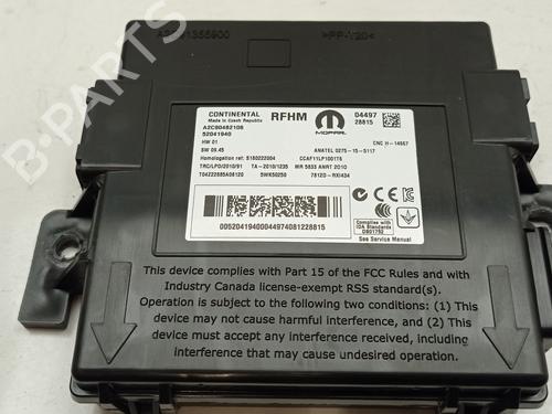 Elektronisk modul JEEP RENEGADE SUV (BU, B1, BV) 1.6 CRD (120 hp) 30326113