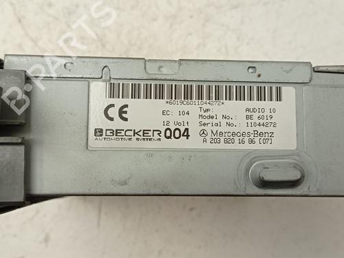 Radio MERCEDES-BENZ C-CLASS (W203) C 220 CDI (203.006, 203.008) | BP7821479E6 