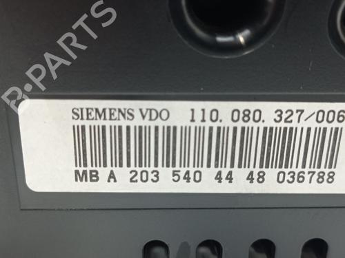 Instrument cluster MERCEDES-BENZ C-CLASS Coupe (CL203) C 180 Kompressor (203.746) | BP25868381C47 