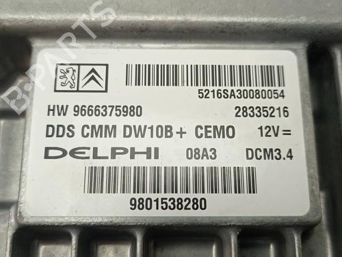 Engine control unit (ECU) PEUGEOT 508 SW I (8E_) 2.0 HDi | BP36432447M57 - Image 3