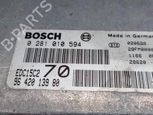 Engine control unit (ECU) PEUGEOT 206 Hatchback (2A/C) 2.0 HDI 90 | BP10216685M57 