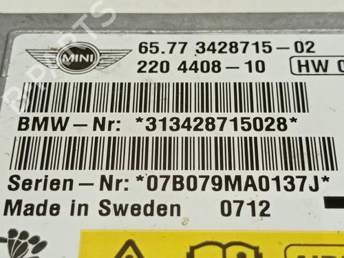 Kollisjonspute styreenhet MINI MINI (R56) Cooper S | BP28730375M53 
