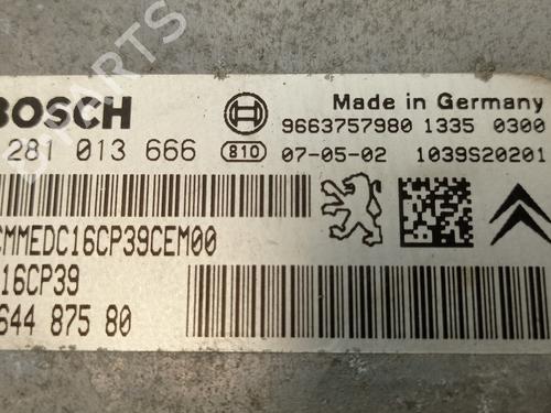 Engine control unit (ECU) CITROËN C-CROSSER (VU_, VV_) 2.2 HDi | BP28153290M57