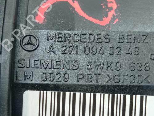 Mass air flow sensor MERCEDES-BENZ C-CLASS Coupe (CL203) C 180 Kompressor (203.746) | BP27039645M95 