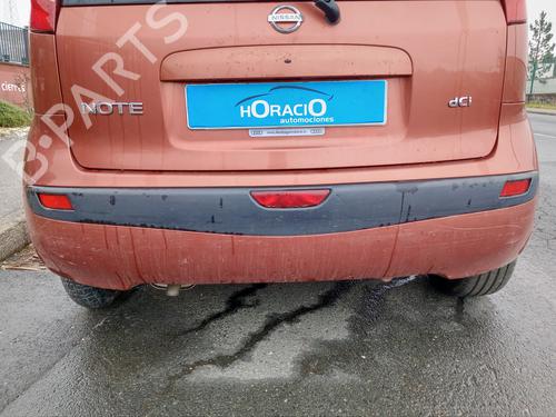Used Rear bumper NISSAN NOTE (E11, NE11) [2005-2013]  12434899