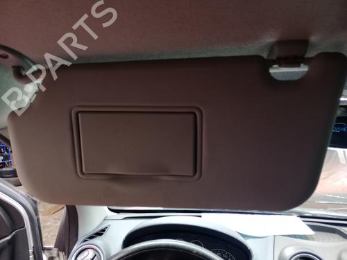 Left sun visor FORD FIESTA V (JH_, JD_) 1.4 TDCi (68 hp) 16089949