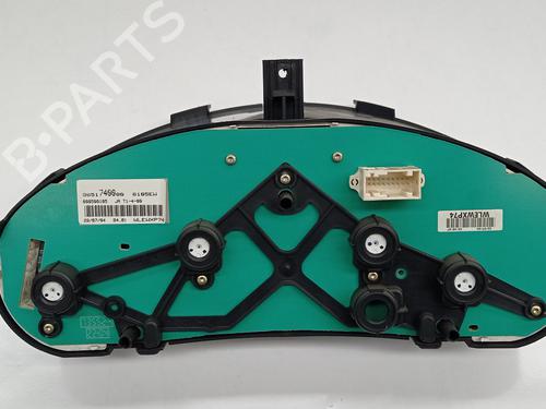 Instrument cluster PEUGEOT 206 Hatchback (2A/C) 1.4 HDi eco 70 | BP24175699C47 