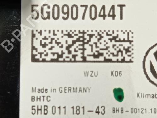 Climate control VW GOLF VII (5G1, BQ1, BE1, BE2)  | BP10210887I5 