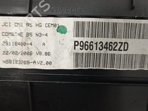 Instrument cluster CITROËN C4 I (LC_) 1.6 HDi | BP8804728C47 