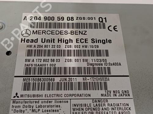 Electronic module MERCEDES-BENZ C-CLASS (W204) C 220 CDI (204.008) | BP16238480M83 