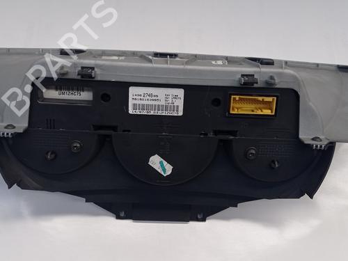 Instrument cluster CITROËN C8 (EA_, EB_) 2.2 HDi | BP30096301C47
