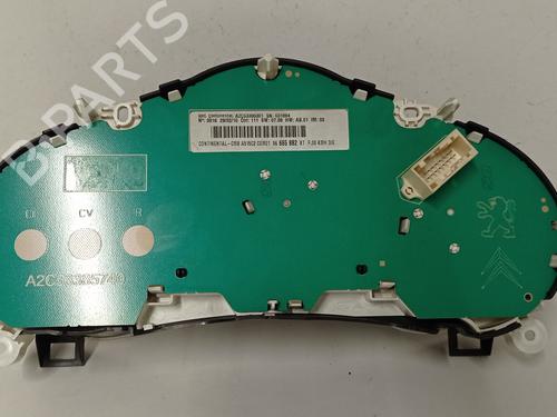 Instrument cluster CITROËN C3 II (SC_) 1.4 HDi 70 (SC8HZC, SC8HR0, SC8HP4) | BP20153910C47 