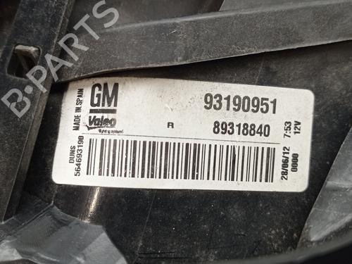 Right taillight OPEL CORSA D (S07) 1.2 (L08, L68) | BP31584935C35