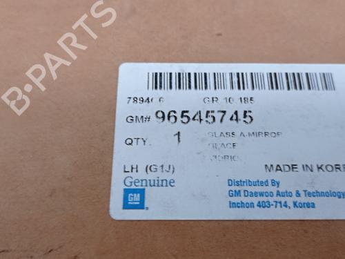 Left mirror glass CHEVROLET LACETTI (J200)  | BP15906617C148 