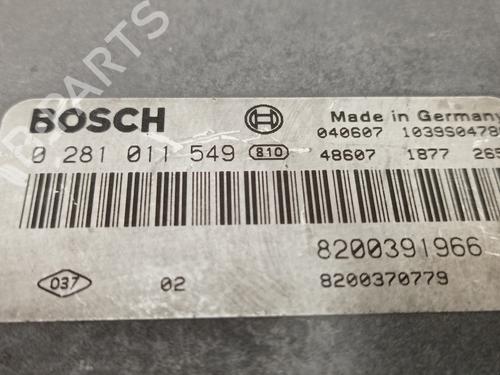 Engine control unit (ECU) RENAULT MEGANE II (BM0/1_, CM0/1_) 1.9 dCi (BM0G, CM0G) | BP7092857M57 