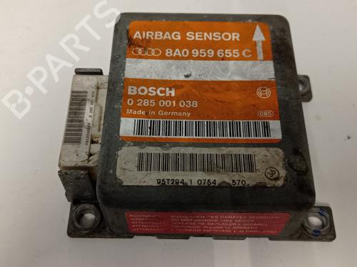 Kollisjonspute styreenhet AUDI A6 C4 (4A2) 2.5 TDI (140 hp) 21780363