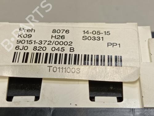 Climate control SEAT IBIZA IV ST (6J8, 6P8) 1.6 TDI | BP13559649I5 