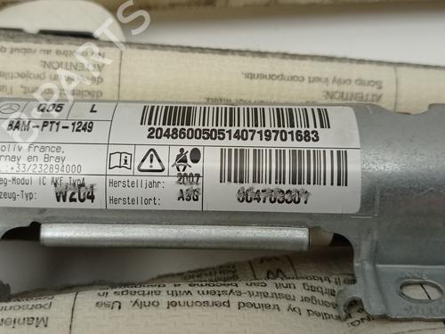 Left curtain airbag MERCEDES-BENZ C-CLASS (W204) C 320 CDI (204.022) | BP10056552C11 