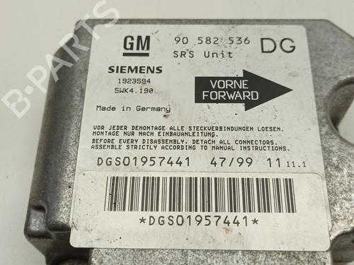 Airbag styreenhed OPEL ZAFIRA A MPV (T98) 2.0 DI 16V (F75) | BP29333295M53 