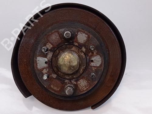 Left rear steering knuckle MITSUBISHI PAJERO III (V7_W, V6_W) 3.2 Di-D (V68W, V78W) | BP19403843M27 