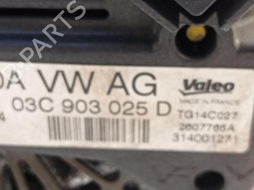 Alternator VW GOLF VI (5K1)  | BP15841122M7 