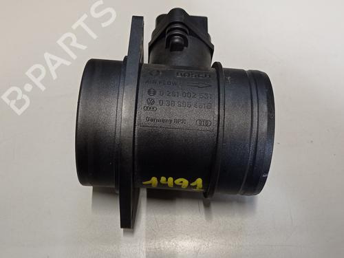 Used Mass air flow sensor AUDI A3 Sportback (8PA) 1.9 TDI (105 hp) 15660771