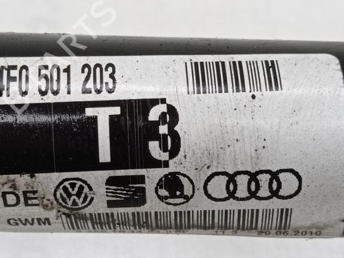 Left rear driveshaft AUDI A6 Allroad C6 (4FH) 3.0 TDI quattro | BP16152481M40 